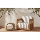 Carved Concrete Indoor/Outdoor Stool | Novi Living Albers | Oroa.com