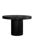 Matte Concrete Outdoor Dining Table | Novi Living Cassius | Oroa.com