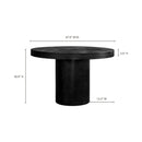 Hospitality furniture -Matte Concrete Outdoor Dining Table - www.oroatrade.com