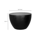 Round Indoor/Outdoor Side Table | Novi Living Insitu | Oroa.com