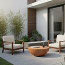 Bowl-Shaped Indoor/Outdoor Coffee Table | Novi Living Insitu | Oroa.com