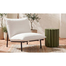 Scalloped Indoor/Outdoor Accent Table | Novi Living Taffy | Oroa.com
