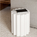 Scalloped Indoor/Outdoor Accent Table | Novi Living Taffy | Oroa.com