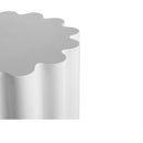 Scalloped Indoor/Outdoor Accent Table | Novi Living Taffy | Oroa.com