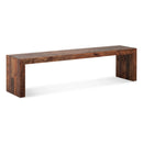 Contract furniture - Rustic Pine Dining Bench - www.oroatrade.com