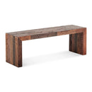 Contract furniture - Rustic Pine Dining Bench - www.oroatrade.com