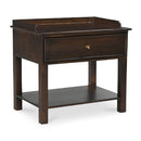 Brown Mango Wood Nightstand | Novi Living Maeve