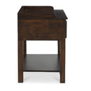 Brown Mango Wood Nightstand | Novi Living Maeve