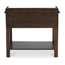 Brown Mango Wood Nightstand | Novi Living Maeve