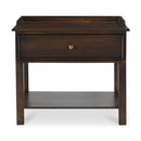 Brown Mango Wood Nightstand | Novi Living Maeve