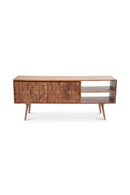 Contract furniture - Natural Sheesham Media Cabinet - www.oroatrade.com