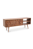 Contract furniture - Natural Sheesham Media Cabinet - www.oroatrade.com