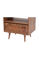Contract furniture - Natural Wood Nightstand - www.oroatrade.com