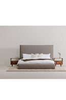 Contract furniture - Natural Wood Nightstand - www.oroatrade.com