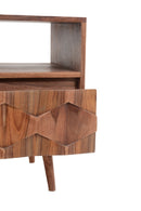 Contract furniture - Natural Wood Nightstand - www.oroatrade.com