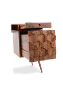 Sheesham Wood 2-Drawer Desk | Novi Living O2 | Oroa.com