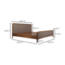 Brown Tatami Mat Bed | Novi Living Rye