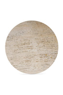 Hospitality furniture - Beige Travertine Round Coffee Table - www.oroatrade.com