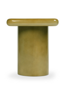 Green Lacquered Square Side Table | Novi Living Daisy | Oroatrade.com