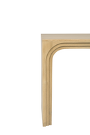 Solid Oak Arched Console Table | Novi Living Berkley | Oroatrade.com