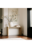 Solid Oak Arched Console Table | Novi Living Berkley | Oroatrade.com