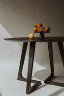 Hospitality furniture - Sculptural Base Round Dining Table - www.oroatrade.com