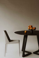 Hospitality furniture - Sculptural Base Round Dining Table - www.oroatrade.com
