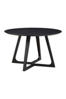 Hospitality furniture - Sculptural Base Round Dining Table - www.oroatrade.com