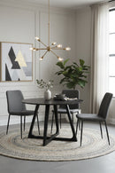 Hospitality furniture - Sculptural Base Round Dining Table - www.oroatrade.com