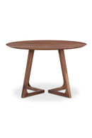 Hospitality furniture - Sculptural Base Round Dining Table - www.oroatrade.com