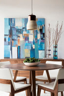 Hospitality furniture - Sculptural Base Round Dining Table - www.oroatrade.com