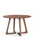 Hospitality furniture - Sculptural Base Round Dining Table - www.oroatrade.com