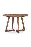 Hospitality furniture - Sculptural Base Round Dining Table - www.oroatrade.com