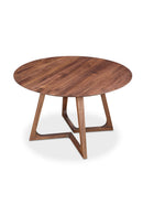 Hospitality furniture - Sculptural Base Round Dining Table - www.oroatrade.com