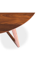Hospitality furniture - Sculptural Base Round Dining Table - www.oroatrade.com