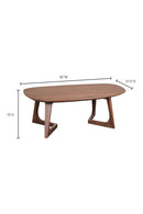 Hospitality furniture - Sculptural Base Coffee Table - www.oroatrade.com