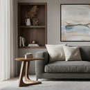 Solid Walnut End Table | Novi Living Godenza