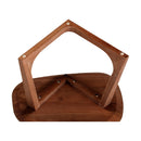 Solid Walnut End Table | Novi Living Godenza