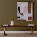Solid Walnut Bench | Novi Living Godenza