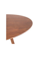 Contract furniture - Walnut Round Dining Table - www.oroatrade.com