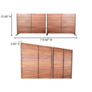 Contract furniture - Mixed Hardwood Room Divider - www.oroatrade.com