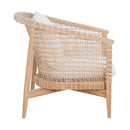 Hospitality furniture -White Weave Outdoor Lounge Chair - www.oroatrade.com