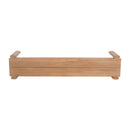 Contract furniture - Natural Teak Outdoor Dining Bench - www.oroatrade.com