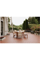 Natural Teak Outdoor Dining Bench | Novi Living Tempo | Oroa.com