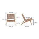 Hospitality furniture - Wicker Outdoor Lounge Chair - www.oroatrade.com