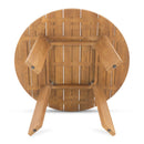 Hospitality furniture - Slatted Teak Outdoor Dining Table - www.oroatrade.com