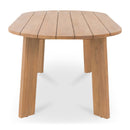 Hospitality furniture - Slatted Teak Outdoor Dining Table - www.oroatrade.com