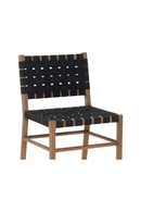 Black Woven Outdoor Dining Chair | Novi Living Mira | Oroa.com