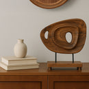 Natural Acacia Freeform Sculpture | Novi Living Saddler