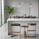 Wooden Seat Counter Stool | Novi Living Bancroft